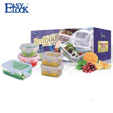 Easylock small plastic storage box with lid